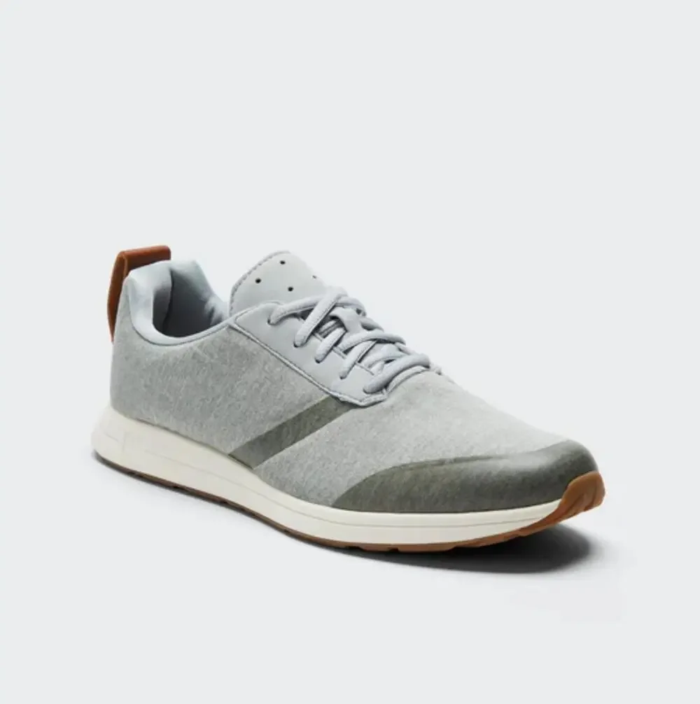 YORK Athletics Mens Henry Sweatshirt Casual Sneakers US 12 Gray Knit NIB